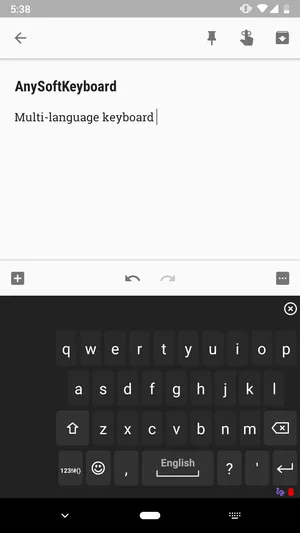 Spanish for AnySoftKeyboard